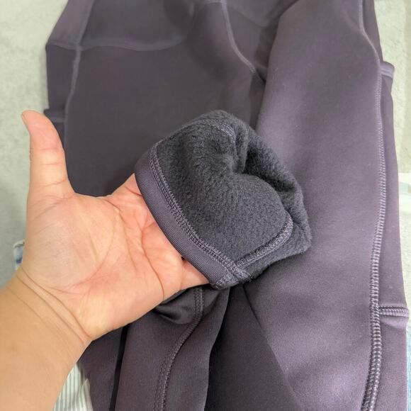 Old Navy High-Waisted UltraCoze Leggings, Purple, S Petite - Picture 3 of 7